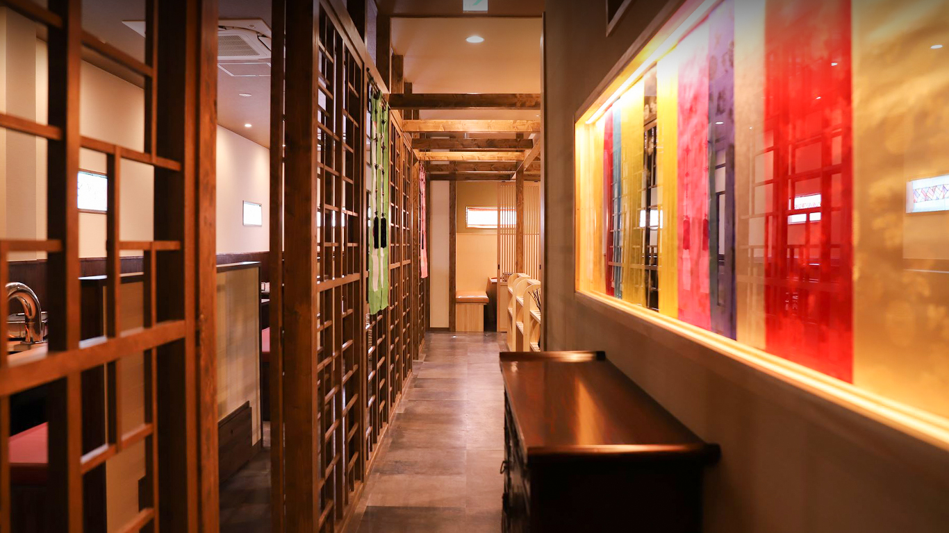 肉料理玉屋本店 店内